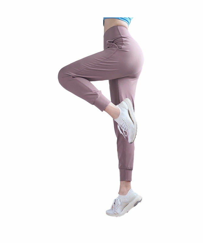 Women's Miranda High-Waisted Pants – Lightweight with Side Pockets for Yoga & Casual Wear | REF: 4057