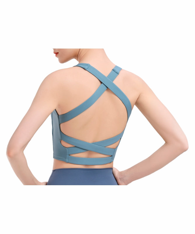 Women's Ubatuba Top – Wide Straps, Open Back & Removable Padding | REF: 6163