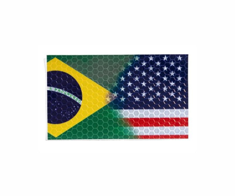 Dual Countries Bumper Stickers - Durable & Weather - Resistant Fan Decals (Pack of 3)