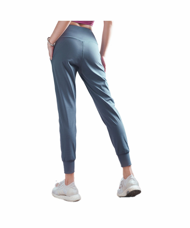 Women's Miranda High-Waisted Pants – Lightweight with Side Pockets for Yoga & Casual Wear | REF: 4057