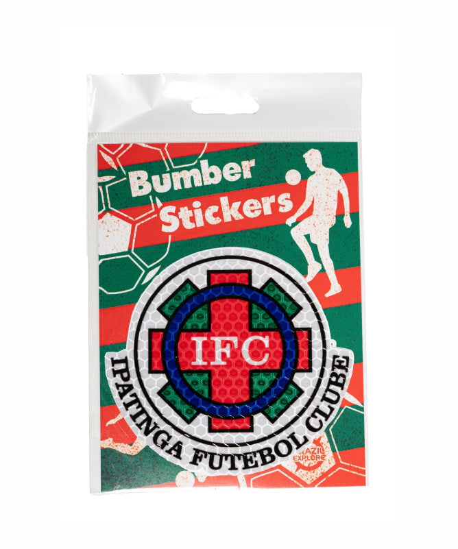 Brazilian Soccer Club Bumper Stickers – Durable & Weather-Resistant Fan Decals (Pack of 3)