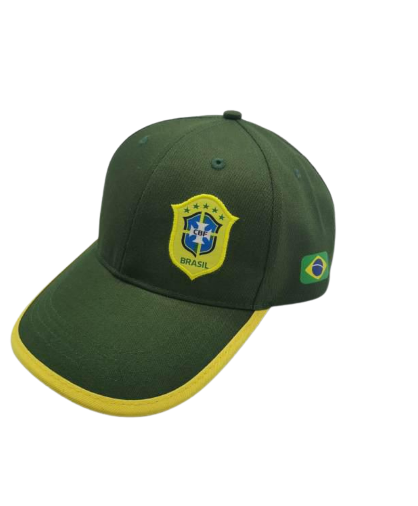 Brazil Green Baseball Hat