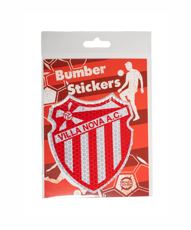 Brazilian Soccer Club Bumper Stickers – Durable & Weather-Resistant Fan Decals (Pack of 3)