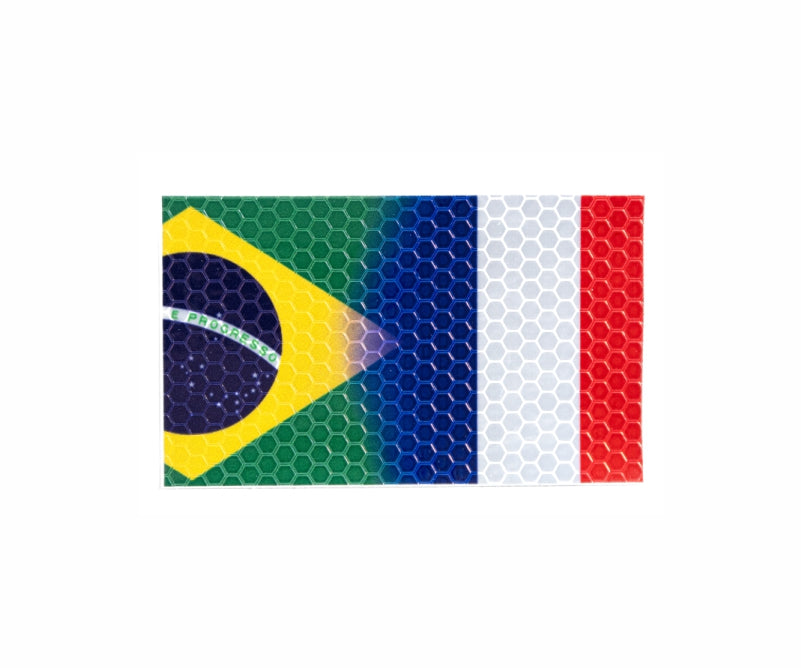 Dual Countries Bumper Stickers - Durable & Weather - Resistant Fan Decals (Pack of 3)