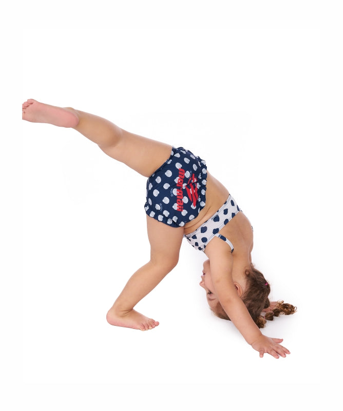 Baby Girls' Set Mormaii Ages 1-3 Lace Top & Diaper Cover- REF:  82632