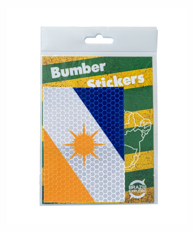 Brazilian States Bumper Stickers - Durable & Weather - Resistant Fan Decals (Pack of 3)
