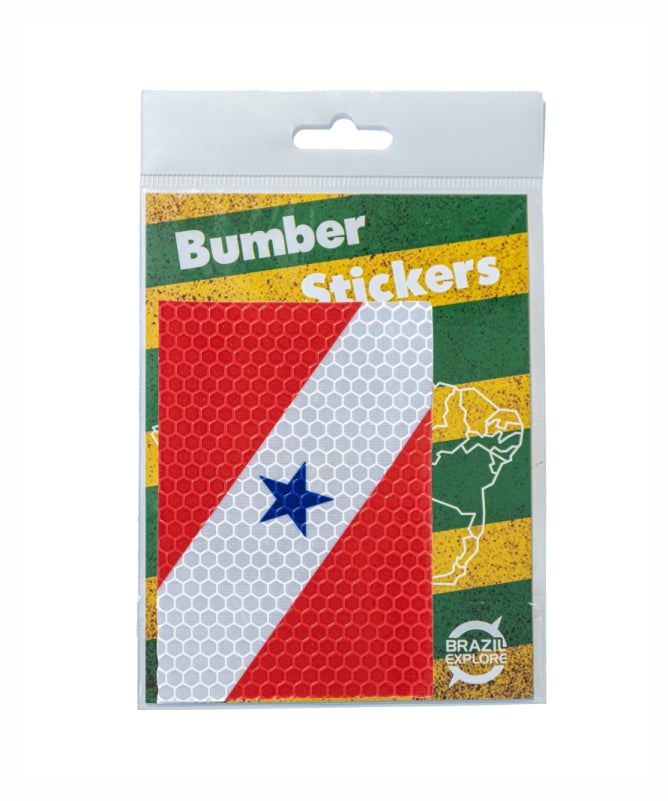 Brazilian States Bumper Stickers - Durable & Weather - Resistant Fan Decals (Pack of 3)