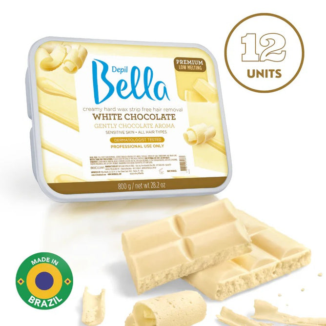 Depil Bella Hard Wax White Chocolate 28.2 Oz
