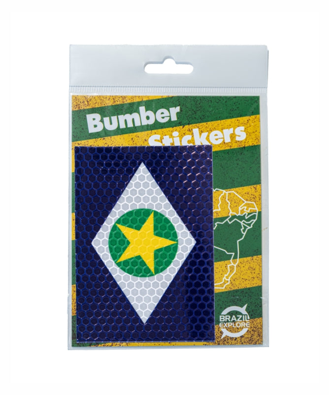 Brazilian States Bumper Stickers - Durable & Weather - Resistant Fan Decals (Pack of 3)