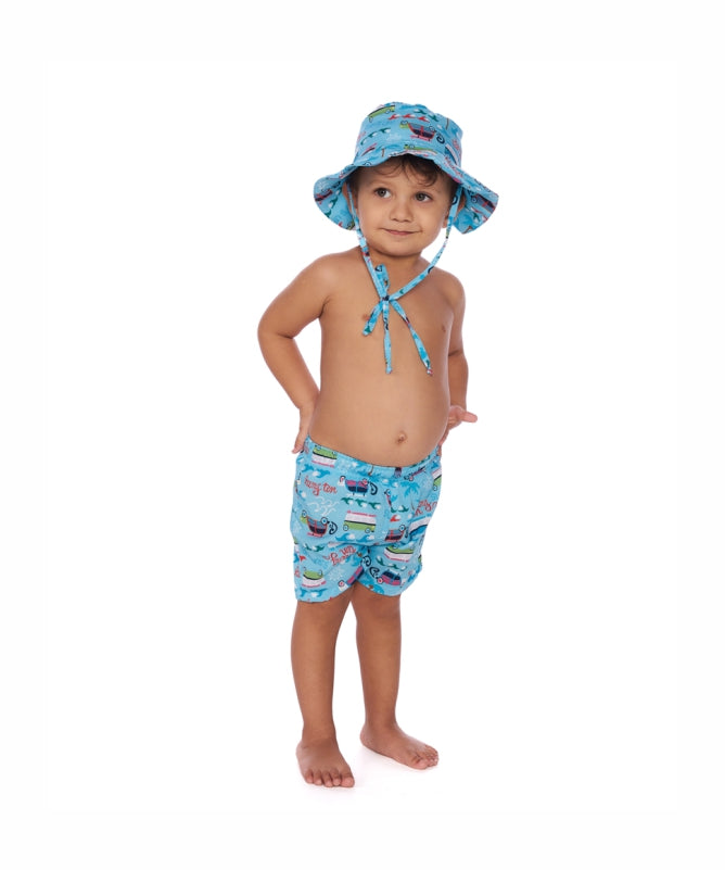 Baby Boy Bucket Hat 1-3 Years – Sun Protection & Stylish Design | REF: 8192