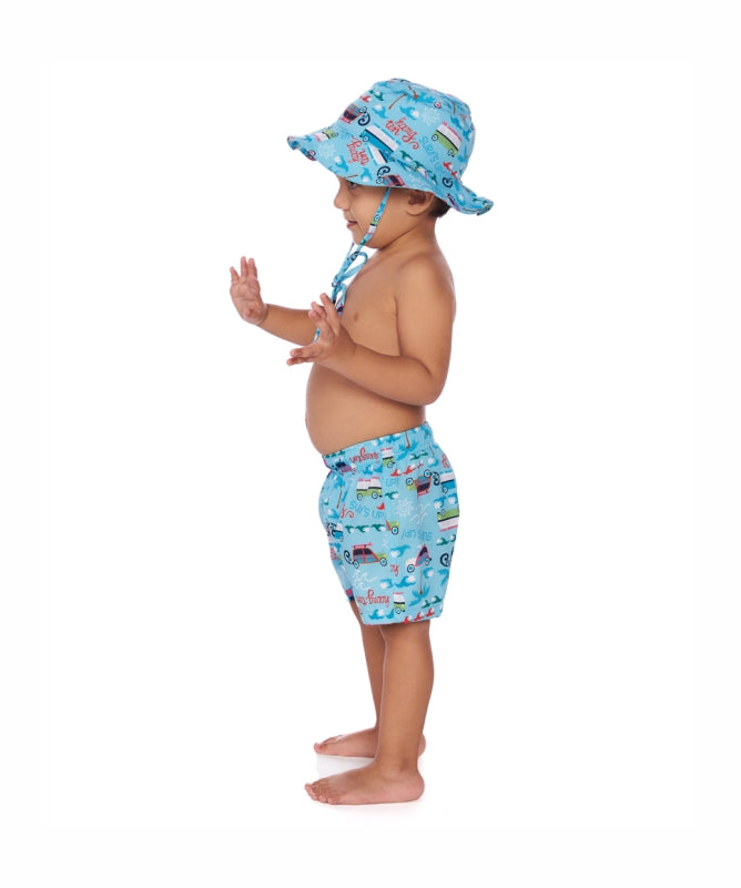 Baby Boy Bucket Hat 1-3 Years – Sun Protection & Stylish Design | REF: 8192