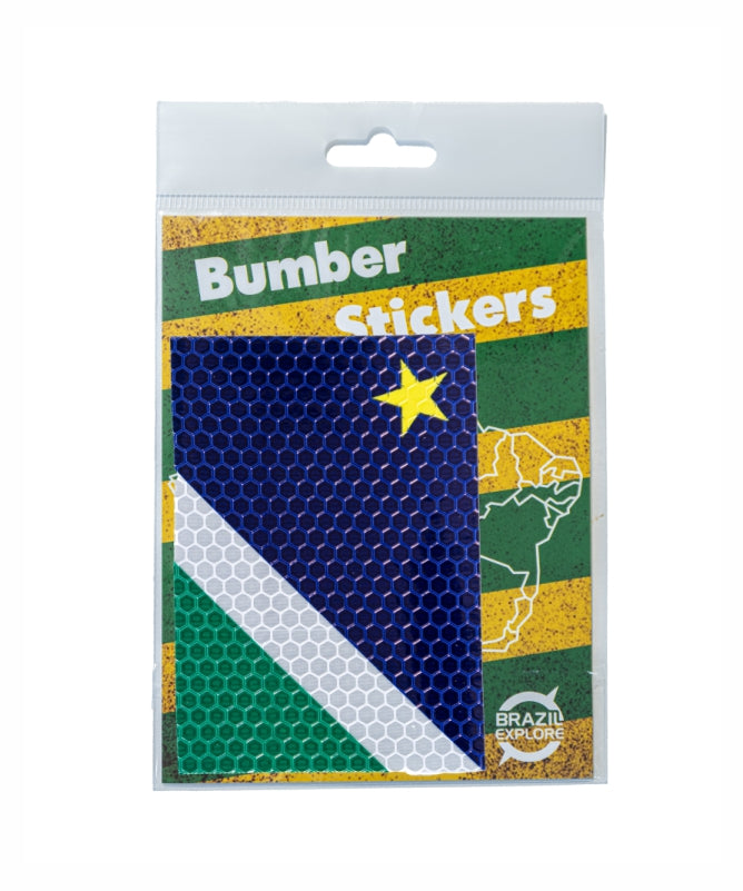 Brazilian States Bumper Stickers - Durable & Weather - Resistant Fan Decals (Pack of 3)