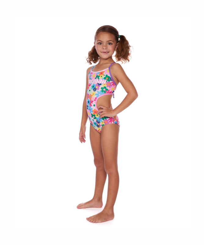Girls' One-Piece Swimsuit Mormaii Ages 4-10- REF: 84527