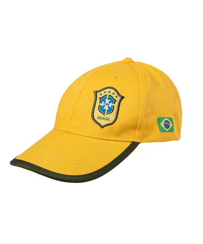 Brazil Yellow Baseball Hat