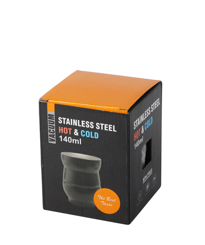 Kitchenware Cuia Chimarrao/Terere Tipo Stainless Steel 140ml - KwCuChStSt140