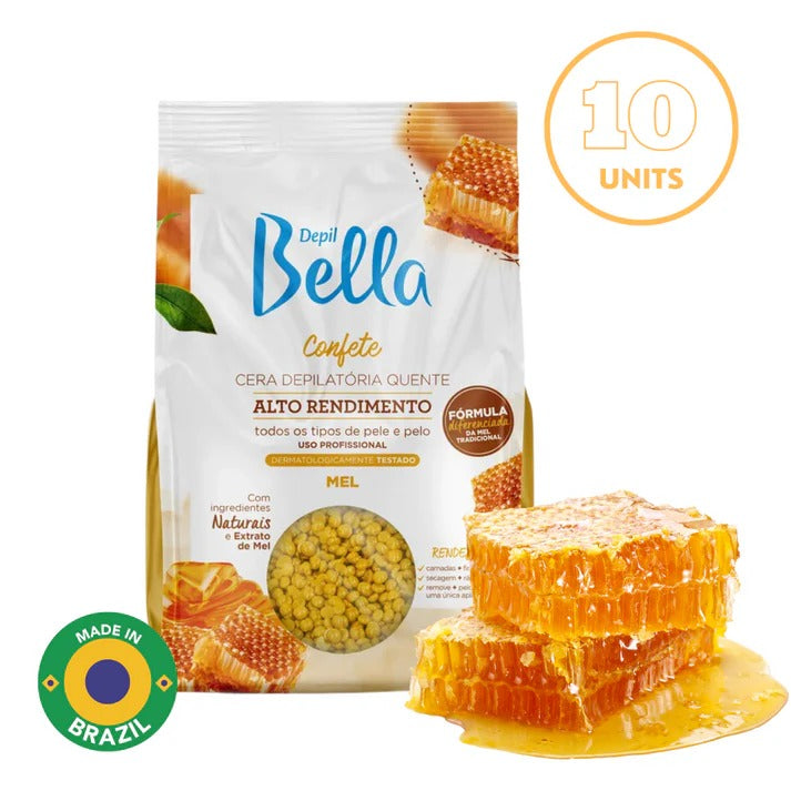 Depil Bella High Performance Hard wax Honey Beans 2.2