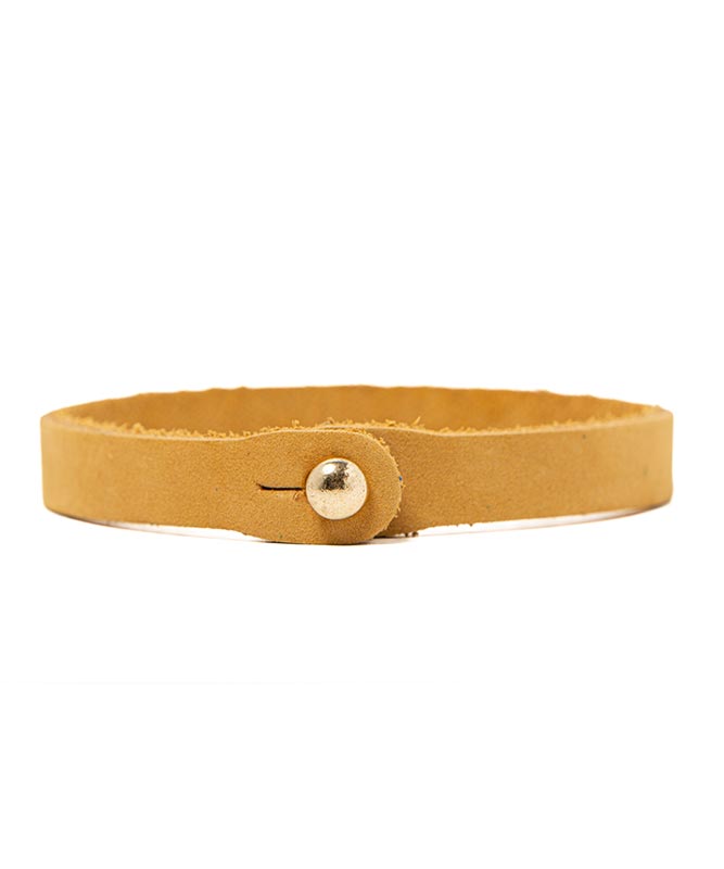 Leather Bracelet – Brazil Flag & Stylish Adjustable Design