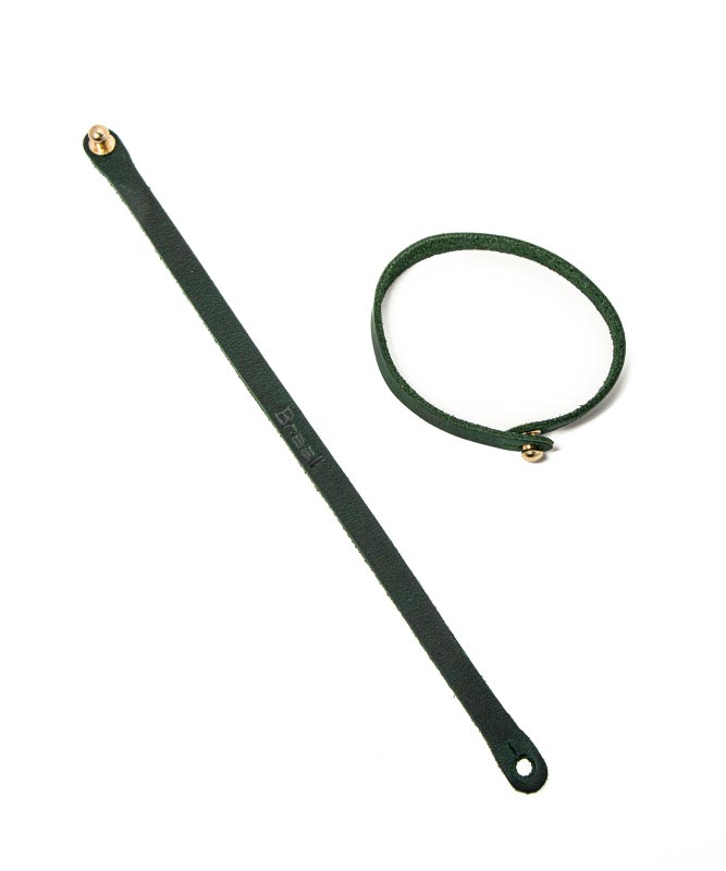 Leather Bracelet – Brazil Flag & Stylish Adjustable Design