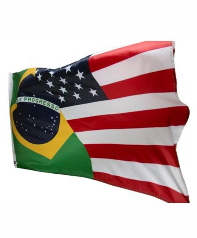 Dual Country - 2x3 Polyester Oxford Flags