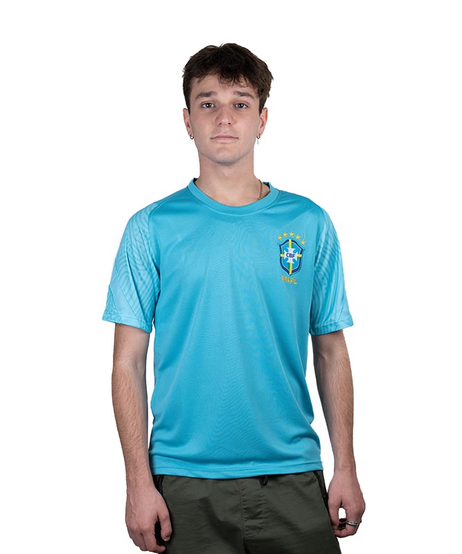 Men's Brazil Jersey – Green, Breathable & Comfortable Sportswear