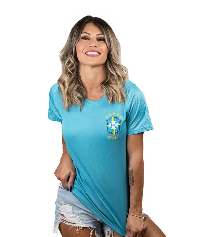 Women's Brazil Jersey – Green, Breathable & Comfortable Sportswear