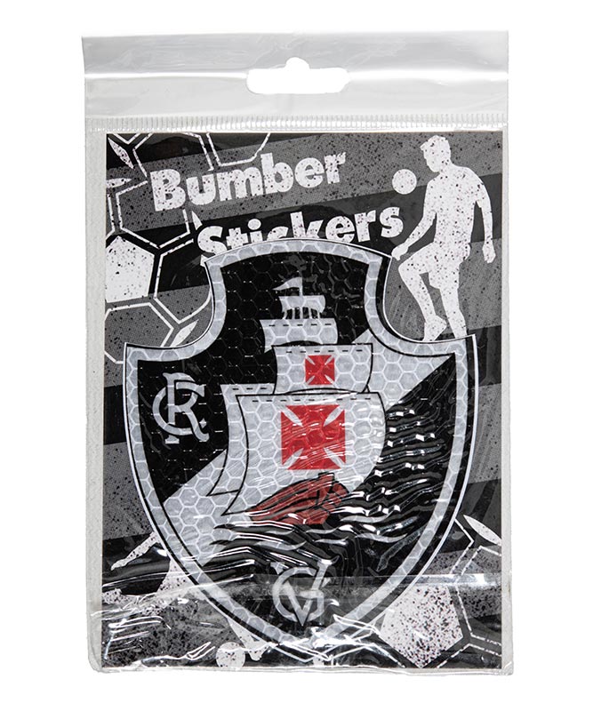 Brazilian Soccer Club Bumper Stickers – Durable & Weather-Resistant Fan Decals (Pack of 3)