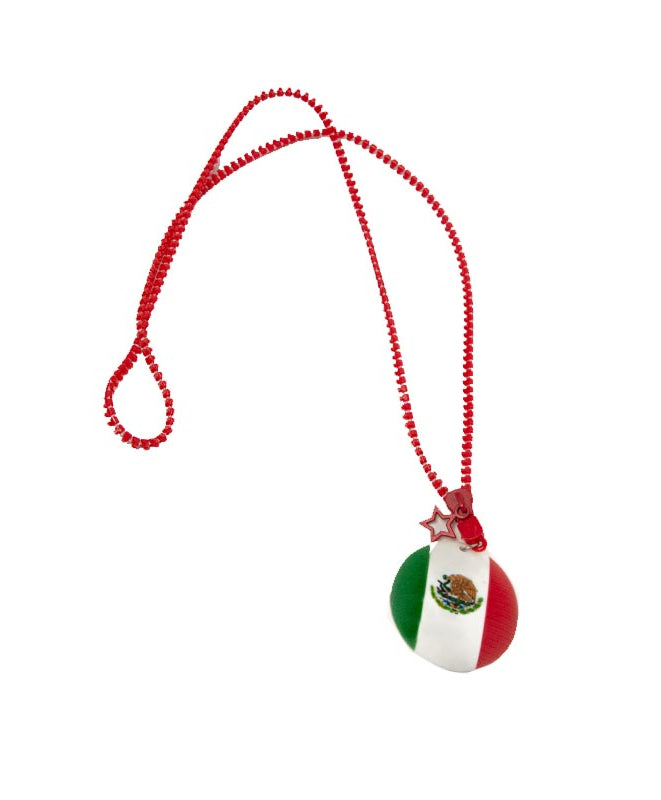 Mexico Zipper Necklace - Nations
