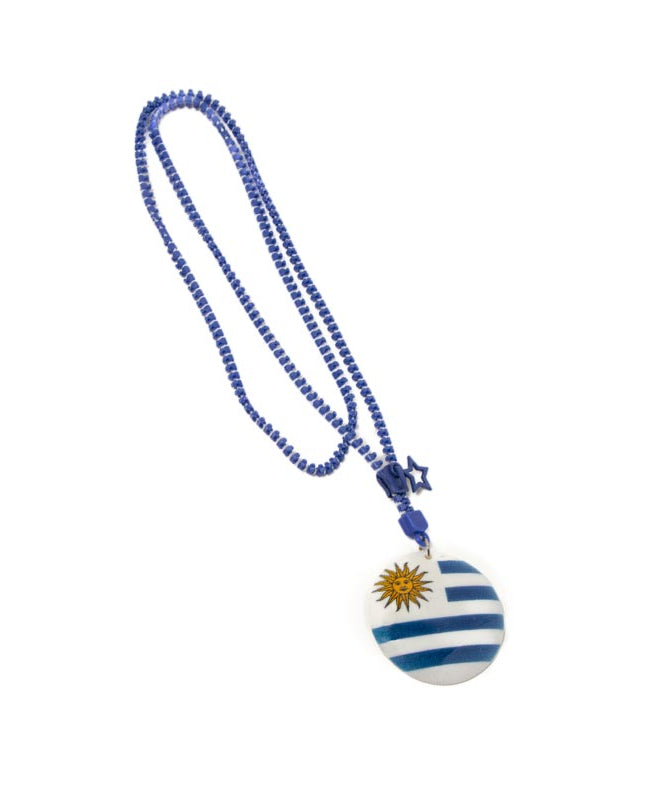 Uruguay Zipper Necklace - Nations