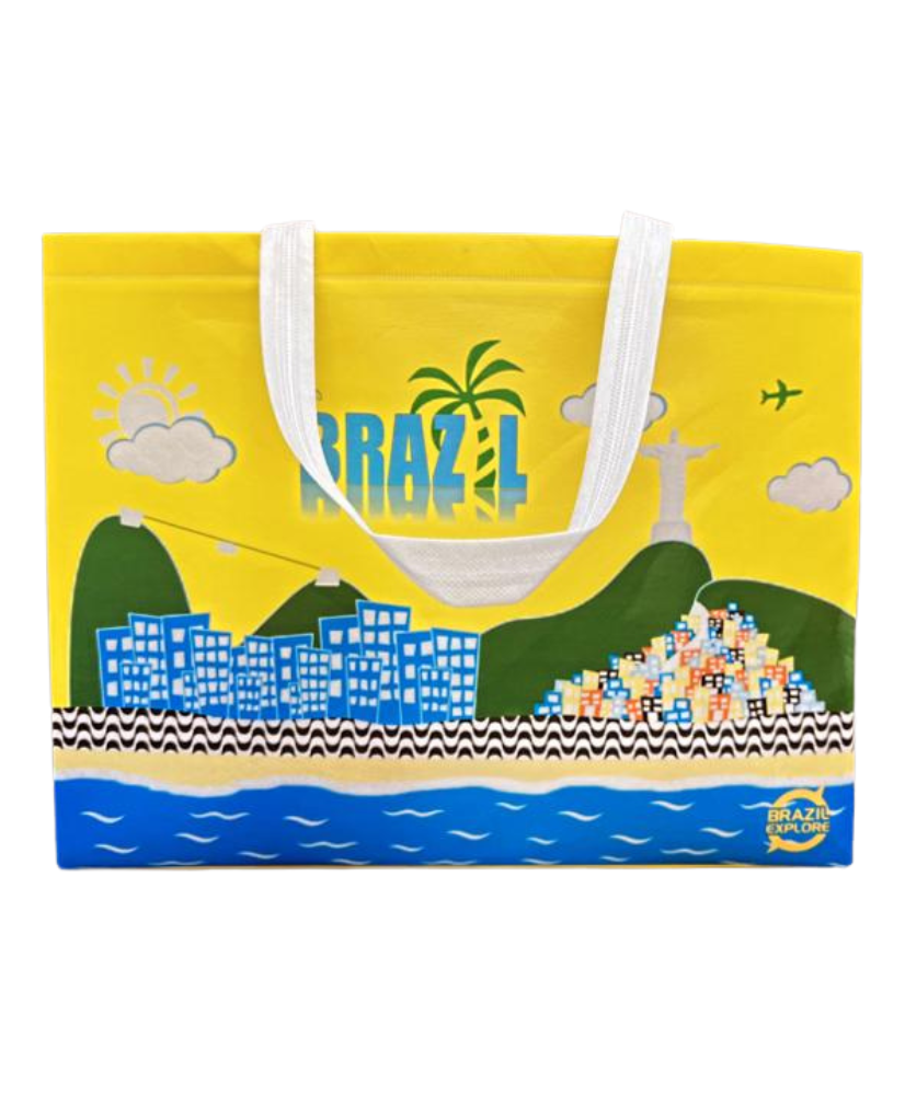Brazilian Non-Woven Market Bag - Reusable Shopping Tote