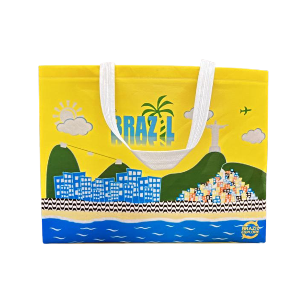 Brazilian Non-Woven Market Bag – Reusable Shopping Tote