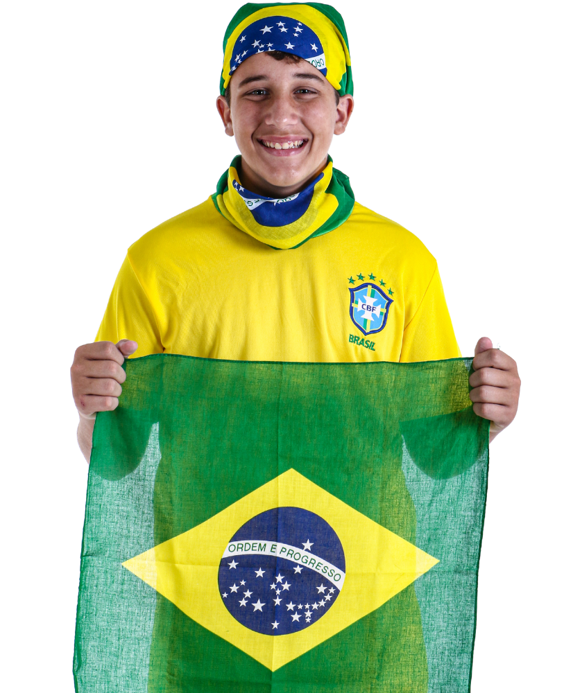 Bandana Brazil Flag